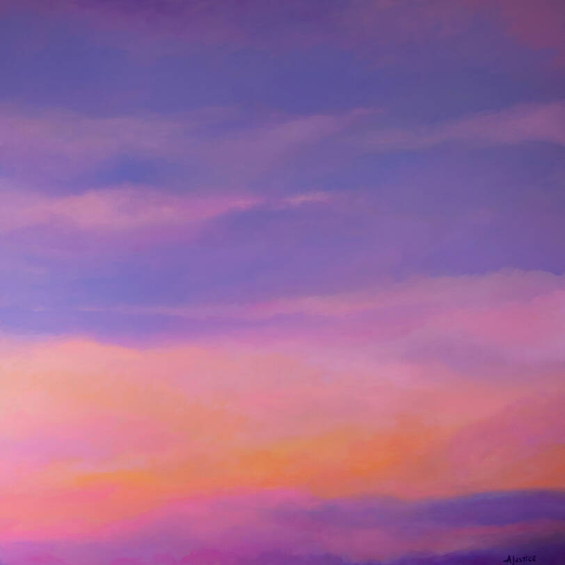 AJ Held and Free 91cmx91cm